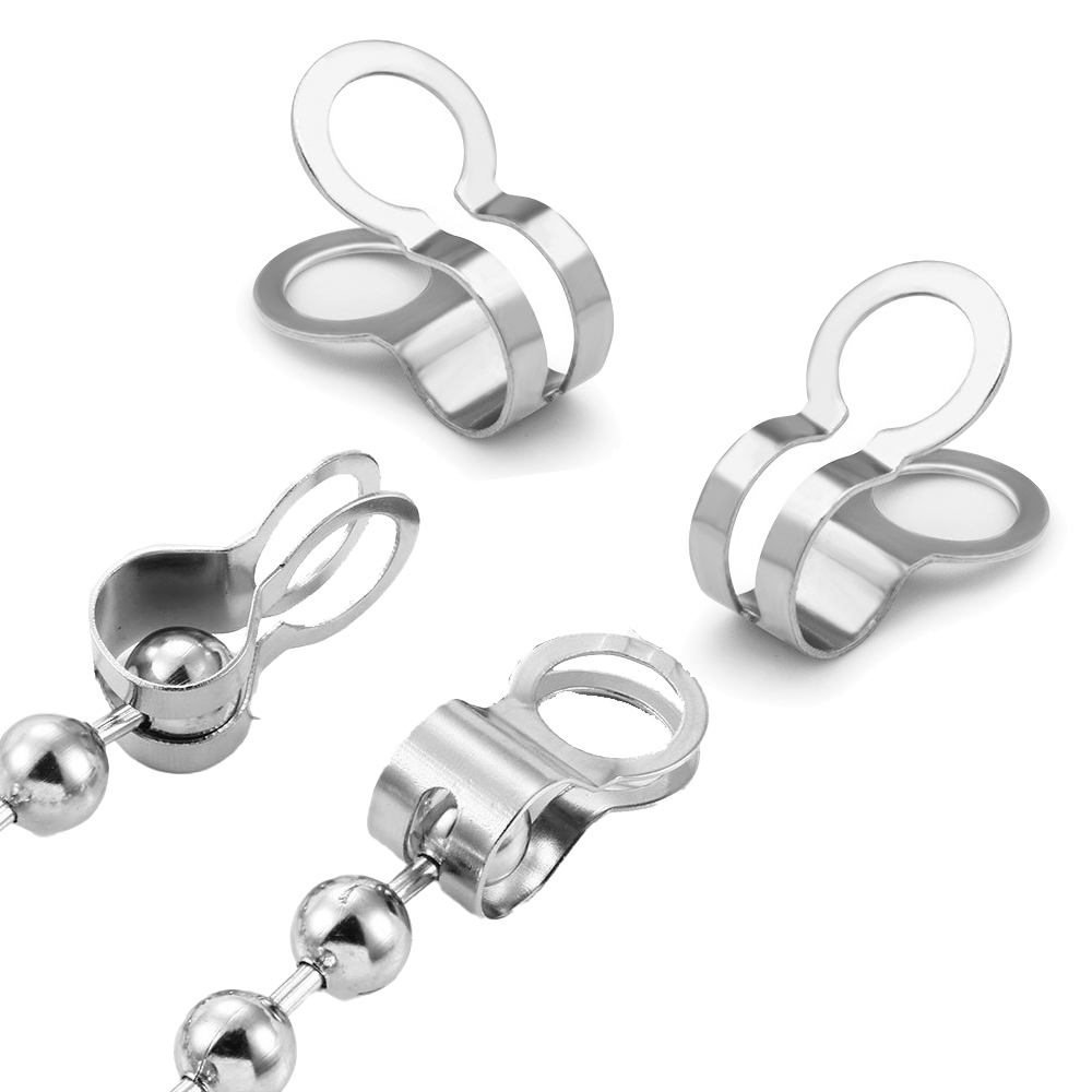 Jewelry Making Knots For Clasps - 50 adet Paslanmaz Çelik Top Zincir