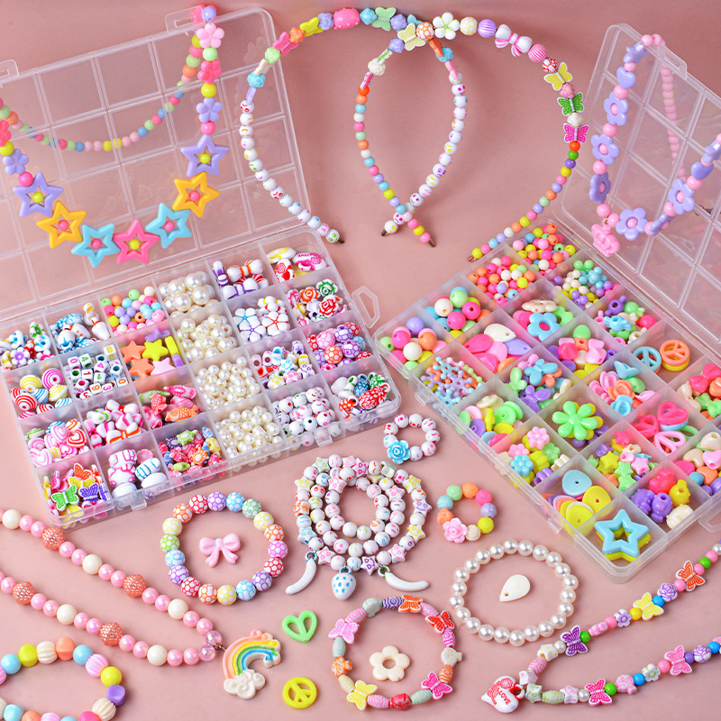 Jewelry Making Kit For Kids - Kendin Yap El Yapımı Boncuklu Çocuk