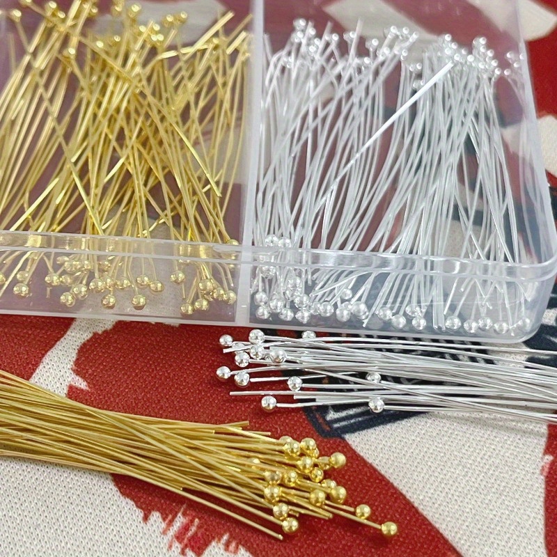 Jewelry Making Kits - 200 adet Bakır Top Pimleri Çeşitler
