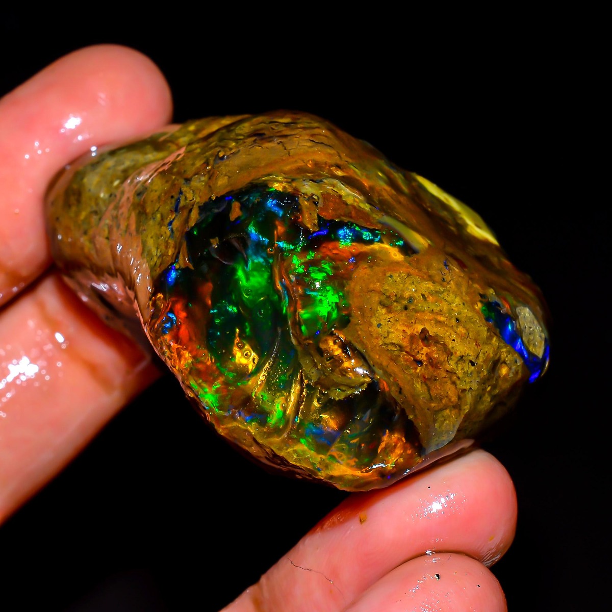 Jewelry Making Raw Materials - AAA+ Etiyopya Welo Opal 25-80CT Ham