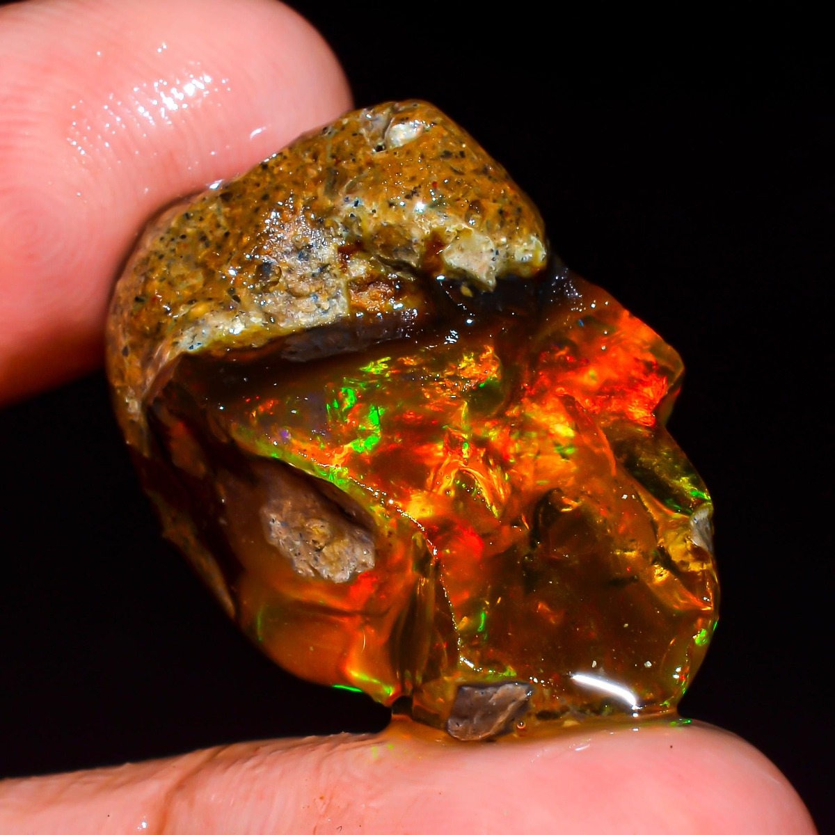 Jewelry Making Raw Materials - Doğal Etiyopya Opal Taşı 25-80CT Ham