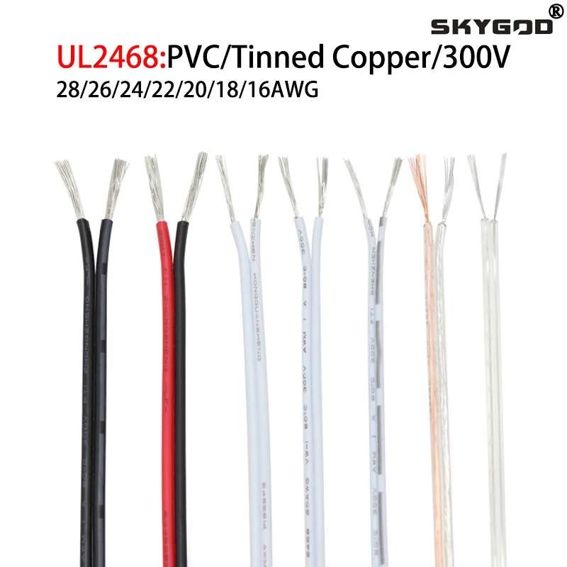 Wire 22 Gauge Copper - 1 M/5 M 28 26 24