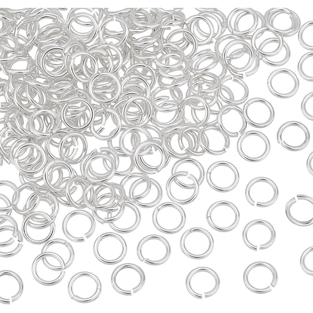 Jewelry Making Kits - 200 adet 925 Ayar Gümüş Kaplama