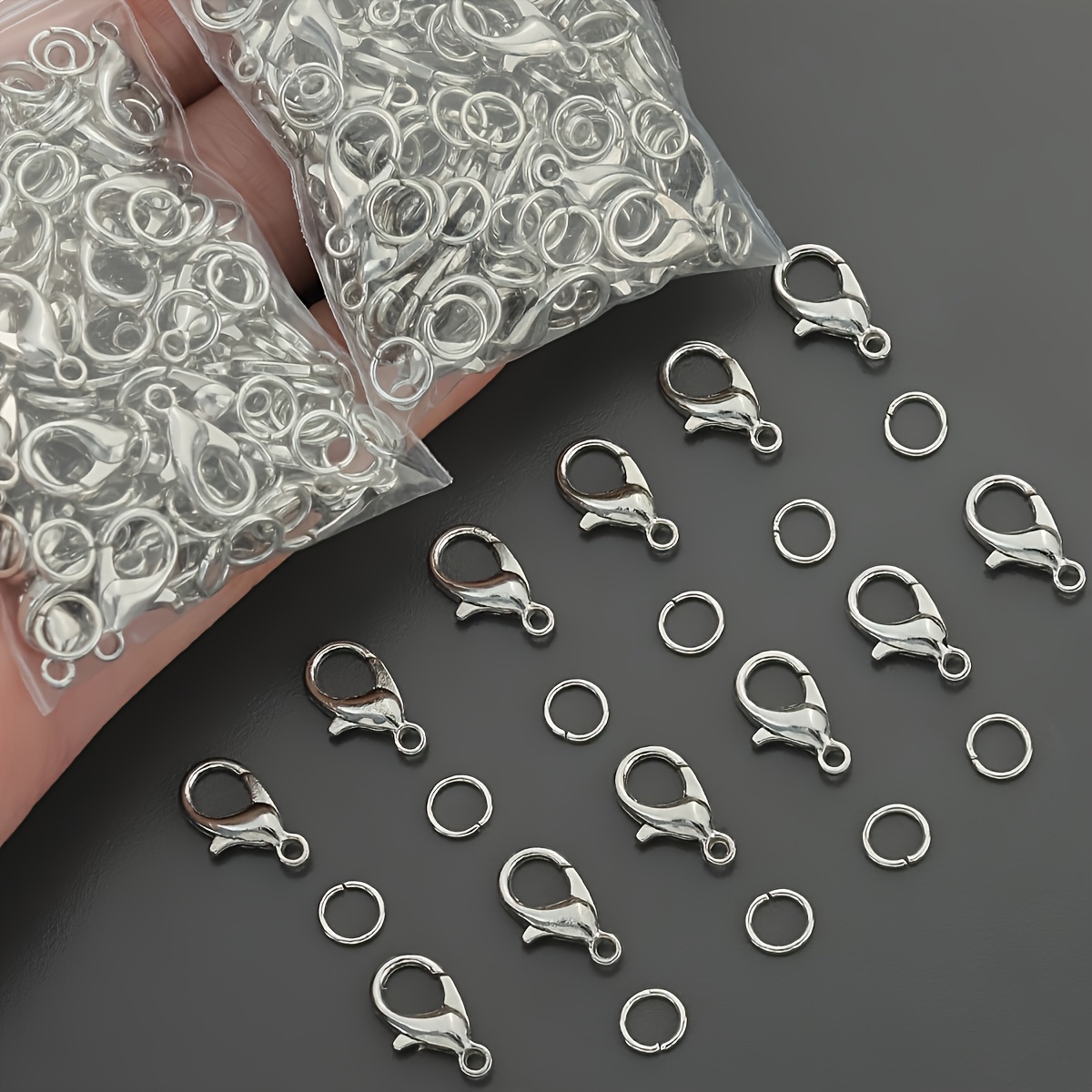 1/2/300 adet Istakoz Klipsleri - Jewelry Making Hoops incelemesi ve fiyatı