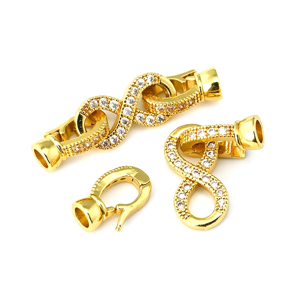 18K Altın Rengi Sonsuzluk Semb - Jewelry Making Knots For Clasps incelemesi ve fiyatı