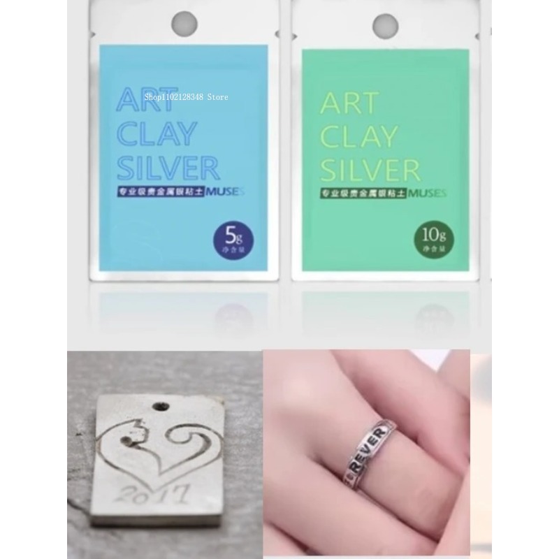 Saf Gümüş Kil DIY Gümüş Takı Y - Jewelry Making Raw Materials incelemesi ve fiyatı