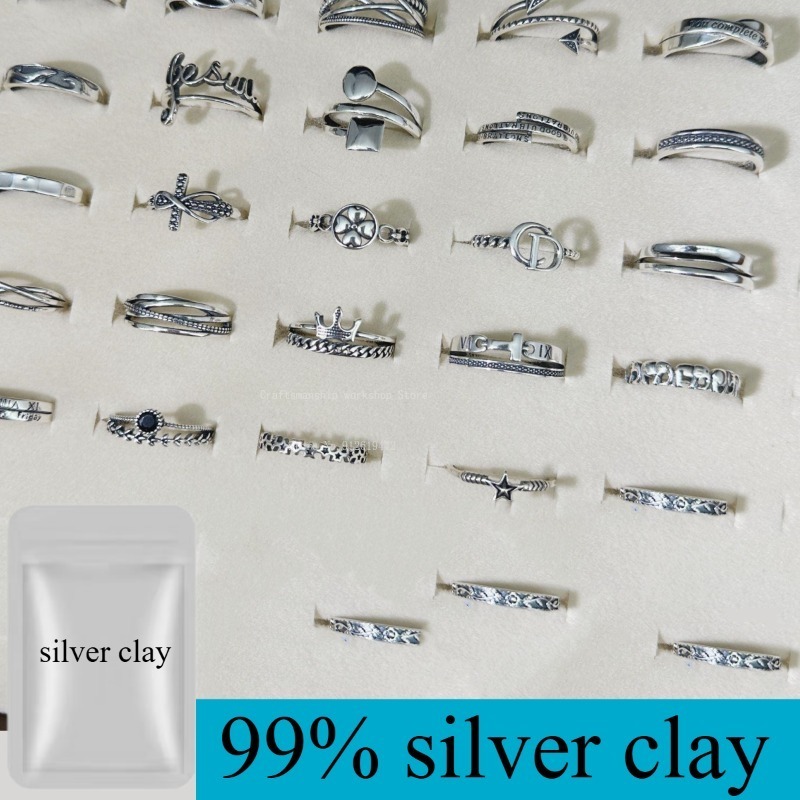 5g/10g Saf Gümüş Kil El Yapımı - Jewelry Making Raw Materials incelemesi ve fiyatı
