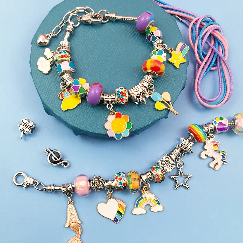 Kızlar için Charm bilezik yapm - Jewelry Making Tutorial incelemesi ve fiyatı