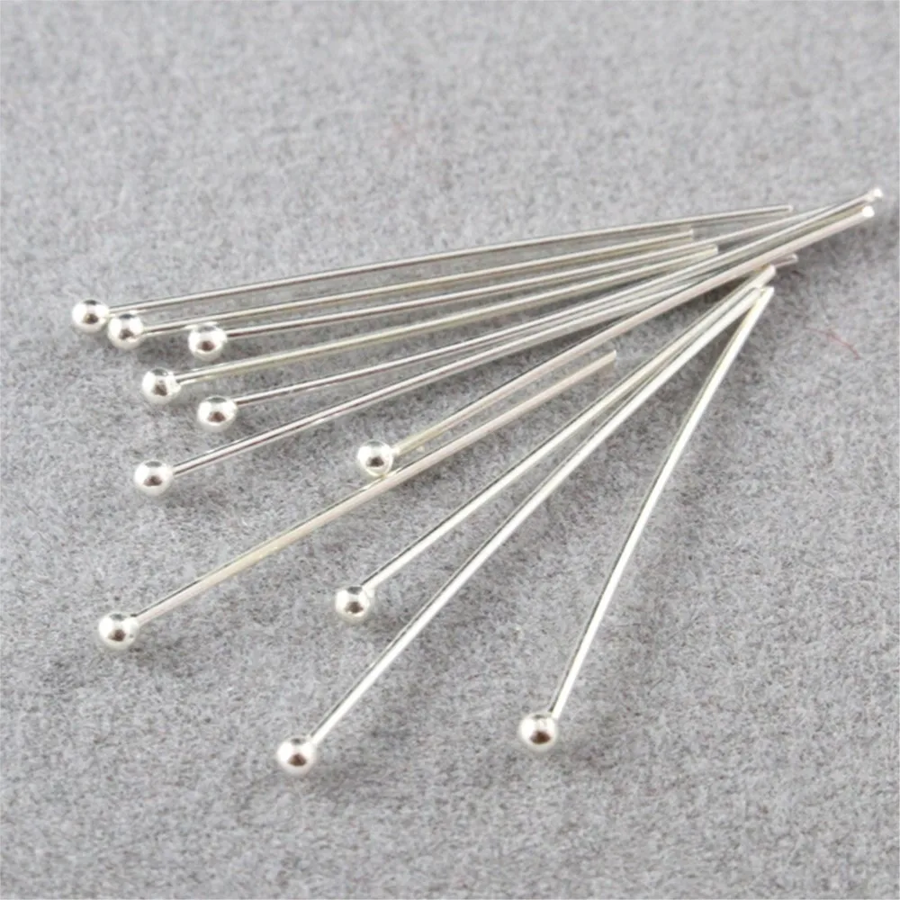 100 adet yuvarlak top başlı iğ - Jewelry Making Using Beads incelemesi ve fiyatı