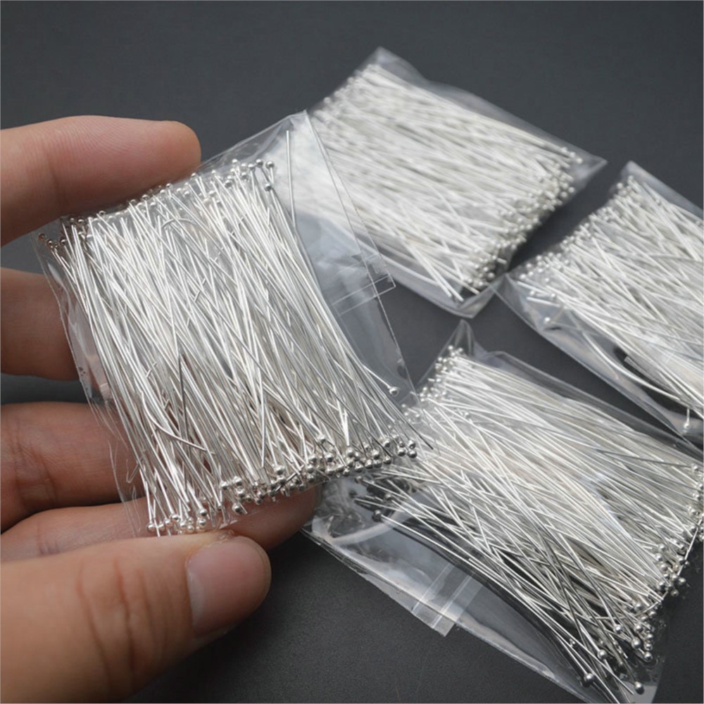 100 adet yuvarlak top başlı iğ - Jewelry Making Using Beads incelemesi ve fiyatı