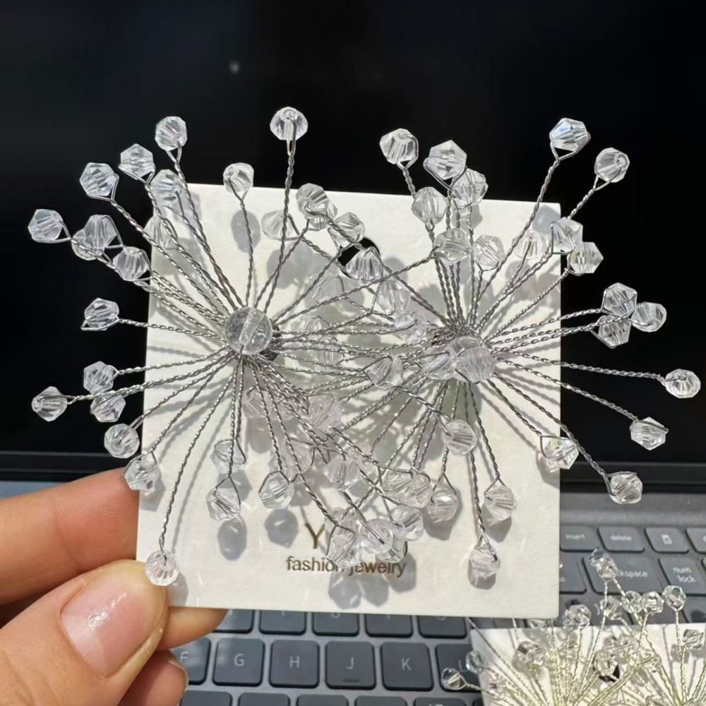 Gelin Takıları Kar Tanesi Küpe - Crystal Bead Mix incelemesi ve fiyatı
