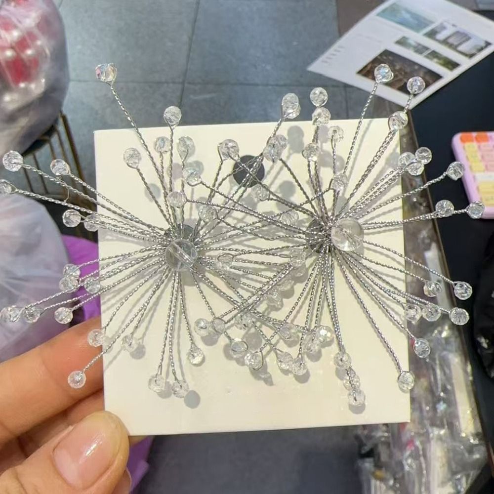 Gelin Takıları Kar Tanesi Küpe - Crystal Bead Mix incelemesi ve fiyatı