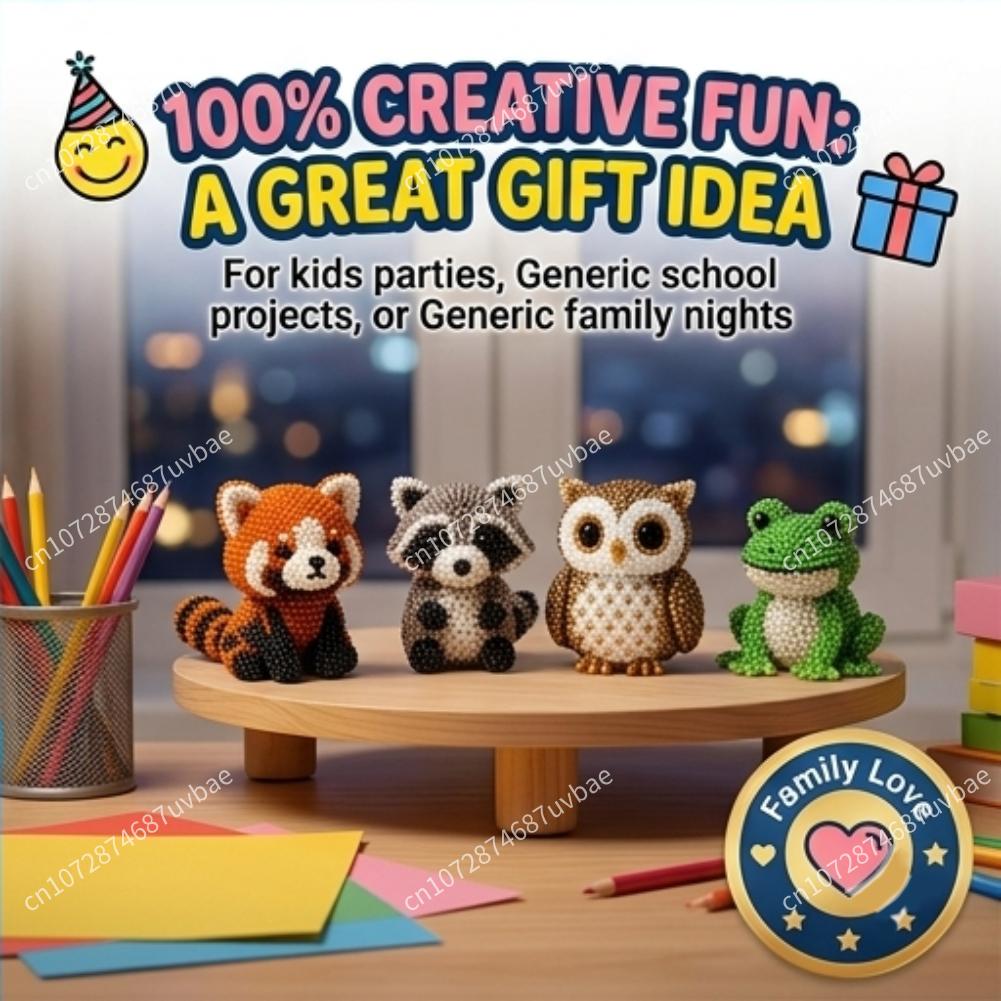 Mini 3D Hayvan Boncuk Yapımı S - Jewelry Making Kit For Kids incelemesi ve fiyatı