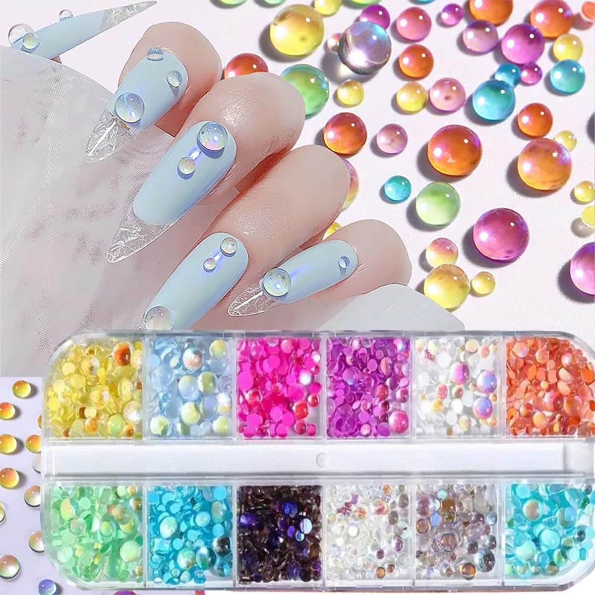 1 kutu Şeker Renk Karışık Boyu - Crystal Bead Mix incelemesi ve fiyatı