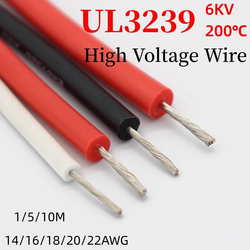 1/5/10M 22 20 18 16 14 AWG UL3 - Wire 22 Gauge Copper incelemesi ve fiyatı