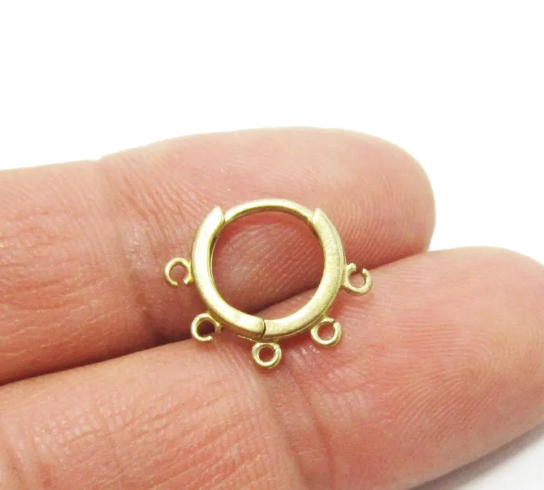 10 adet Pirinç Kulak Çemberler - Jewelry Making Hoops incelemesi ve fiyatı