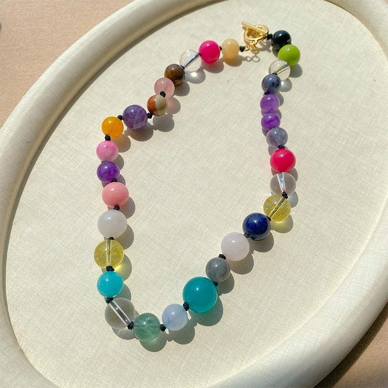 Çeşitli Renklerde Doğal Taş Kr - Crystal Bead Mix incelemesi ve fiyatı