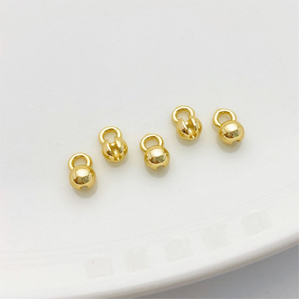 10 adet Gerçek 18 Ayar Altın K - Jewelry Making Knots For Clasps incelemesi ve fiyatı