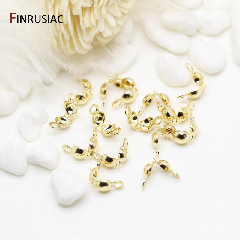3mm/4mm Calotte Kıvrım Boncuk  - Jewelry Making Knots For Clasps incelemesi ve fiyatı