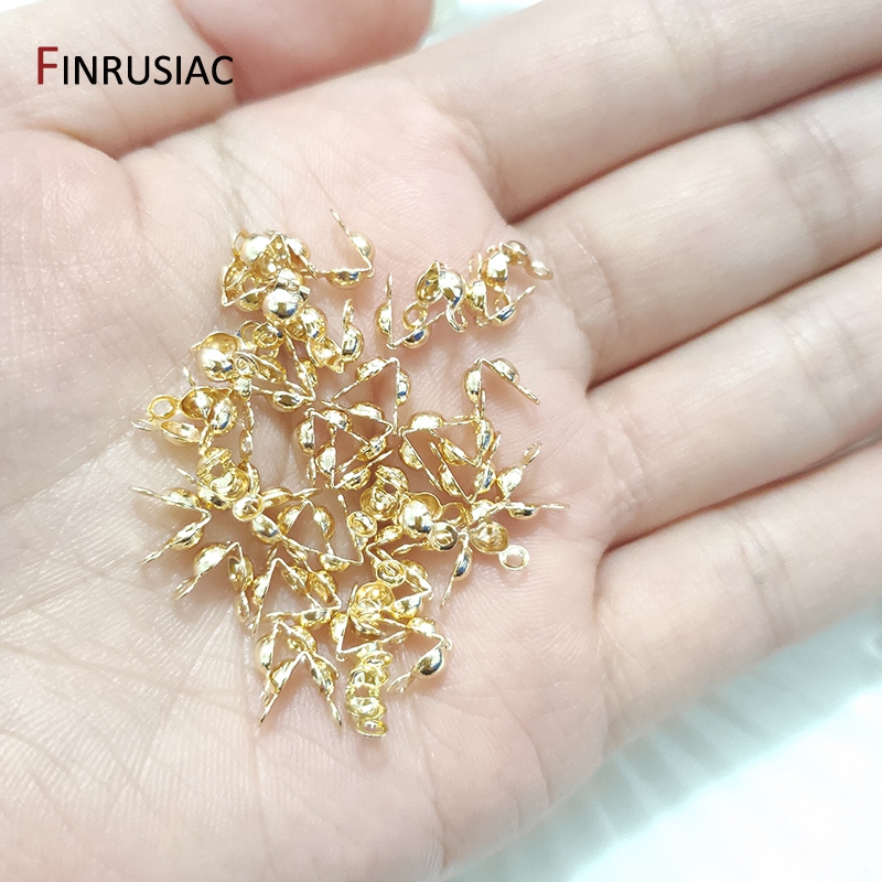 3mm/4mm Calotte Kıvrım Boncuk  - Jewelry Making Knots For Clasps incelemesi ve fiyatı