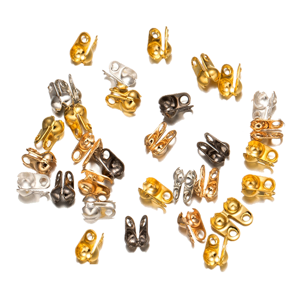 200 adet Metal kıvrım sonu İpu - Jewelry Making Knots For Clasps incelemesi ve fiyatı