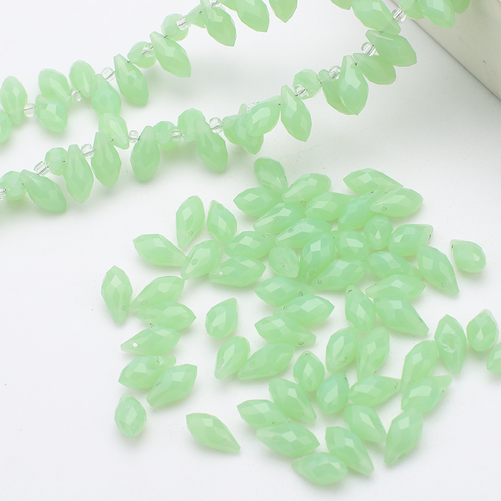 95 adet/grup 6x12mm Yeşil Yan  - Crystal Bead Mix incelemesi ve fiyatı