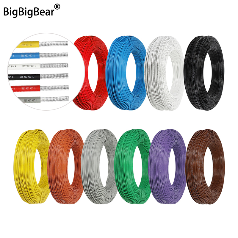 2/5/10 m UL1332 PTFE Tel Yükse - Wire 22 Gauge Copper incelemesi ve fiyatı
