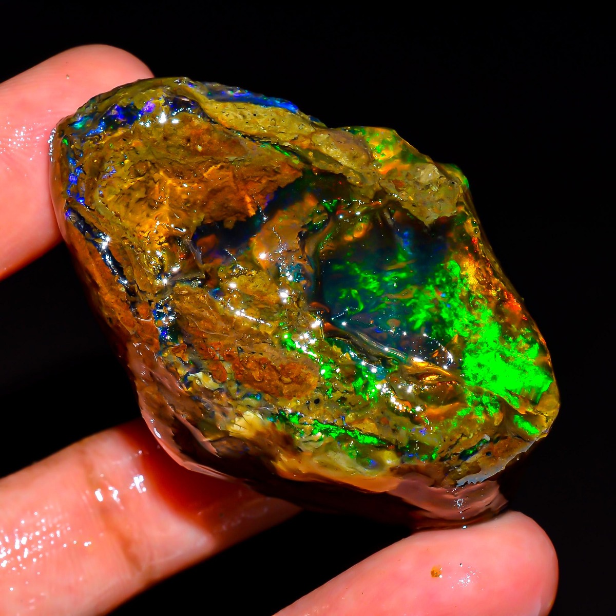 AAA+ Etiyopya Welo Opal 25-80C - Jewelry Making Raw Materials incelemesi ve fiyatı