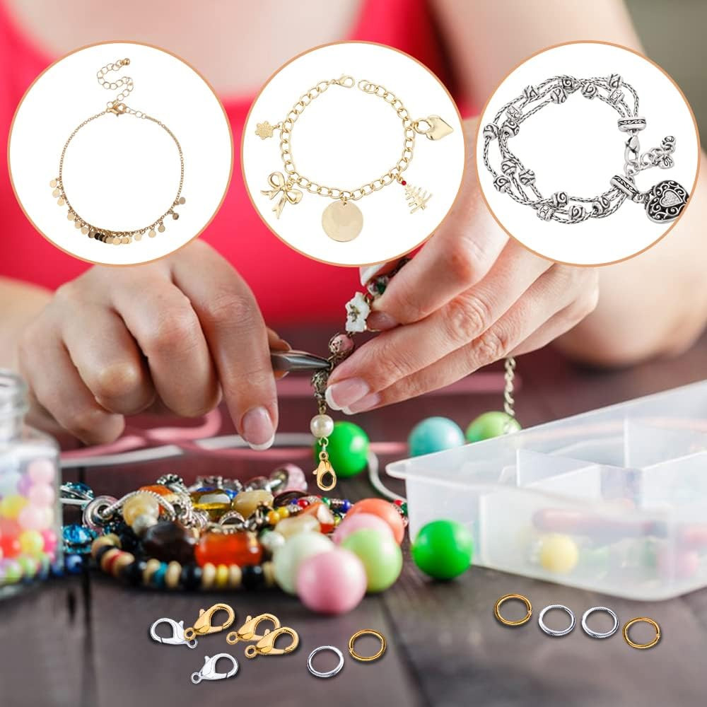 700 adet Alaşım Istakoz Toka v - Jewelry Making Tutorial incelemesi ve fiyatı