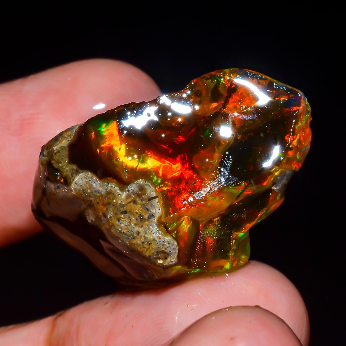 Doğal Etiyopya Opal Taşı 25-80 - Jewelry Making Raw Materials incelemesi ve fiyatı