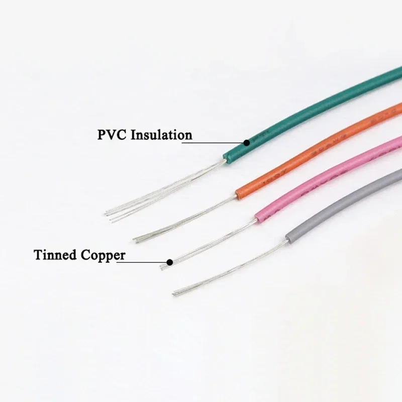 (5 Renk Karışımı Kiti)UL1007 T - Wire 22 Gauge Copper incelemesi ve fiyatı