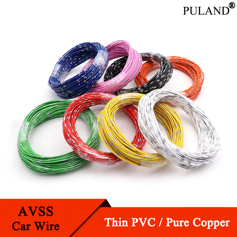 5 ~ 50 m AVSS Otomotiv Telleri - Wire 22 Gauge Copper incelemesi ve fiyatı