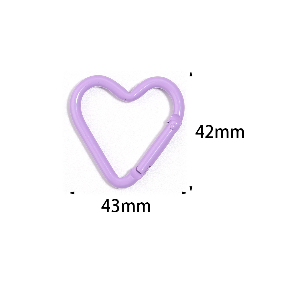 5 adet renkli kalp şeklinde al - Jewelry Making Hoops incelemesi ve fiyatı