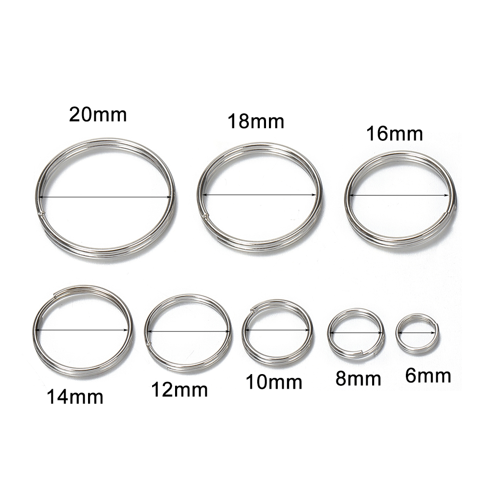 50 adet 6/8/10/12/14/16/18/20m - Jewelry Making Hoops incelemesi ve fiyatı