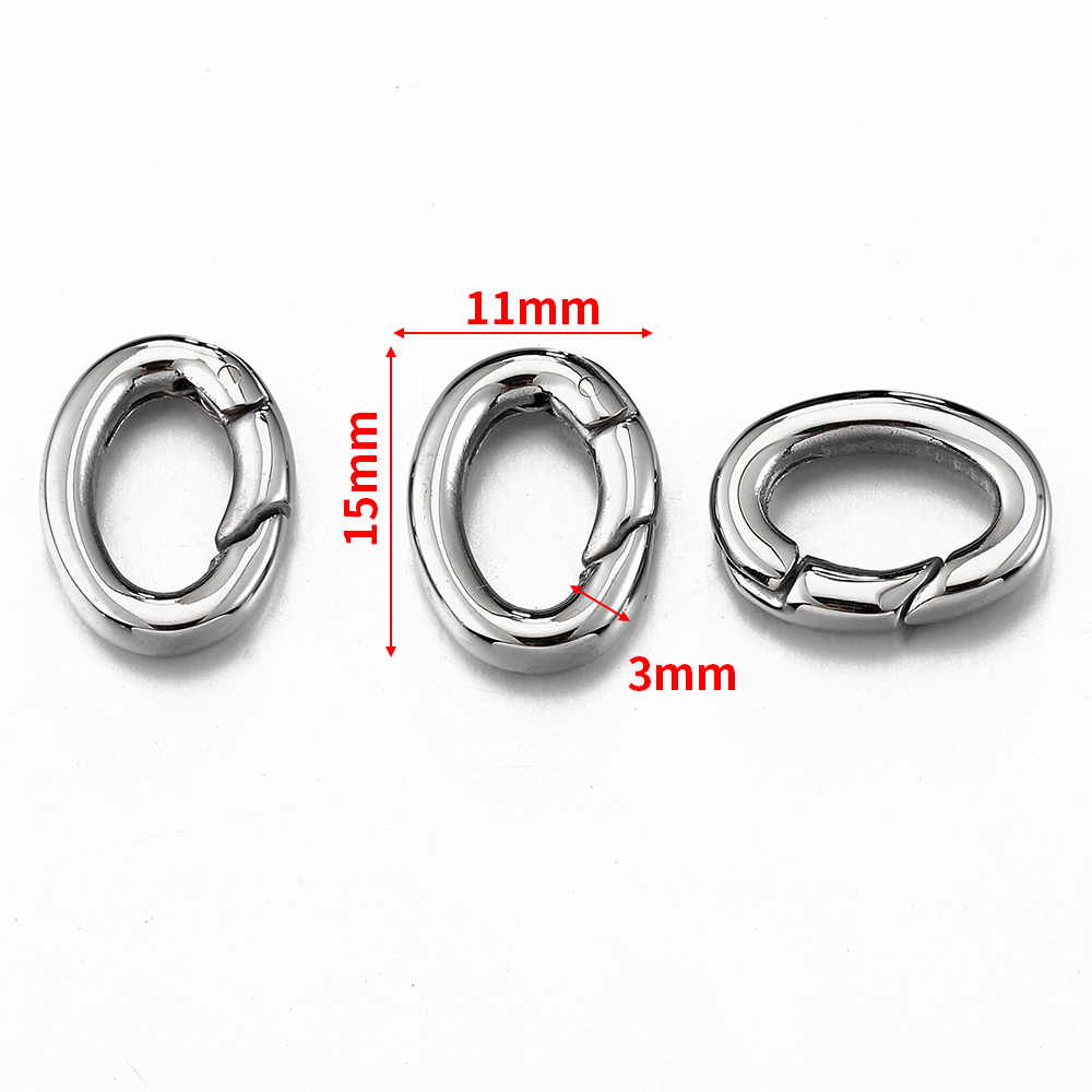 2 adet/1 adet paslanmaz çelik  - Jewelry Making Hoops incelemesi ve fiyatı