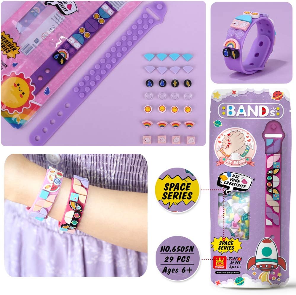 6 adet/takım çocuklar yapı taş - Jewelry Making Kit For Kids incelemesi ve fiyatı
