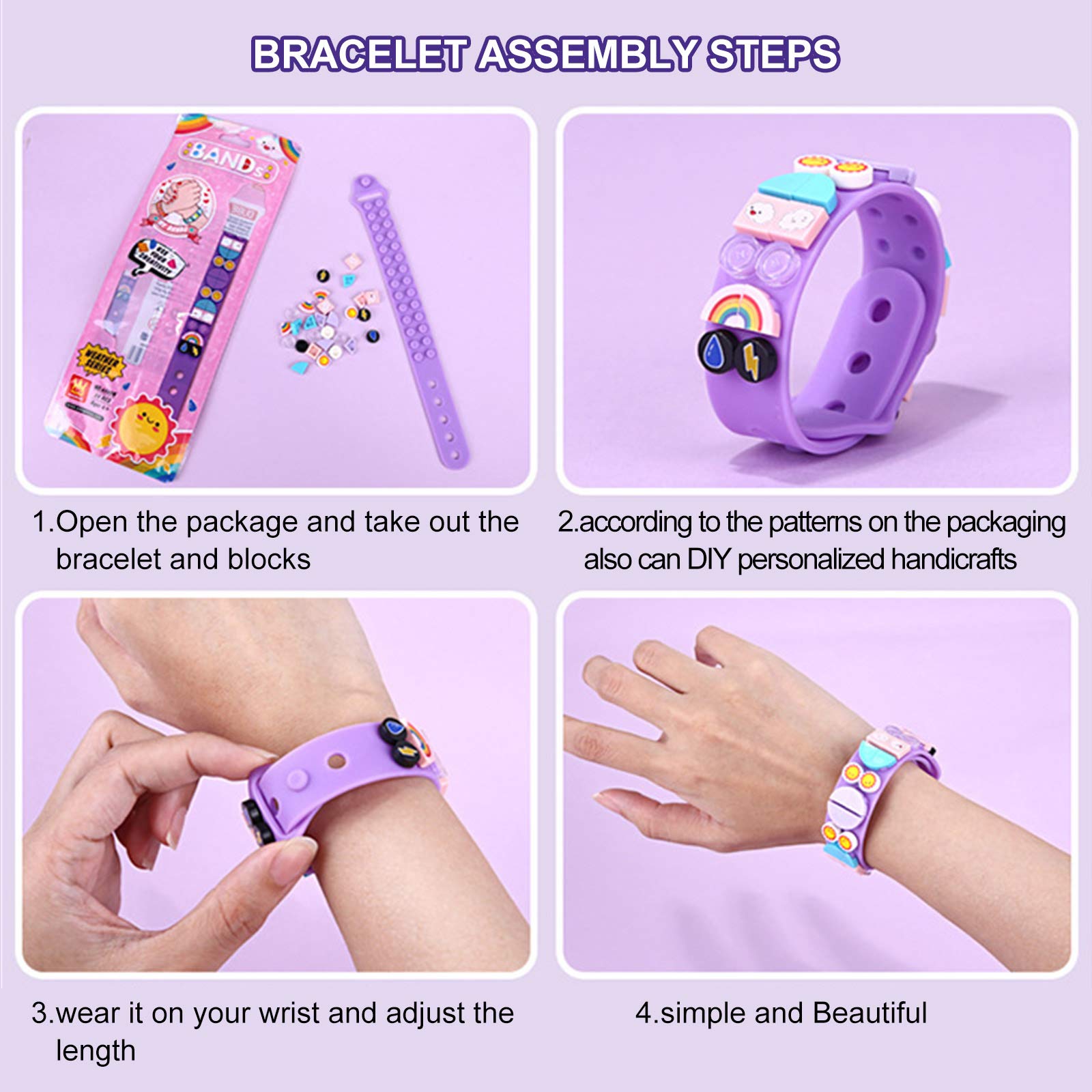 6 adet/takım çocuklar yapı taş - Jewelry Making Kit For Kids incelemesi ve fiyatı