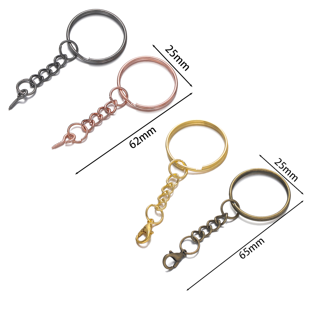 10 adet/grup 25mm vida gözlü i - Jewelry Making Hoops incelemesi ve fiyatı