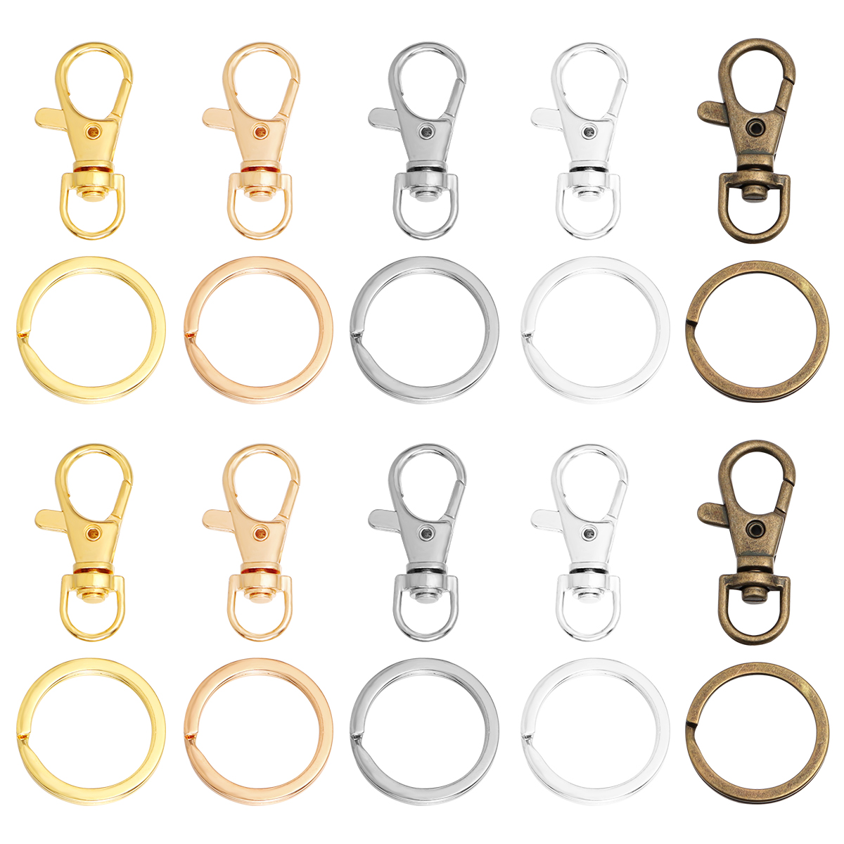10 Set Alaşımlı Döner Istakoz  - Jewelry Making Hoops incelemesi ve fiyatı