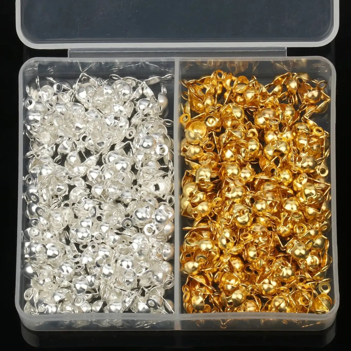 300 adet/grup 4x8mm paslanmaz  - Jewelry Making Knots For Clasps incelemesi ve fiyatı