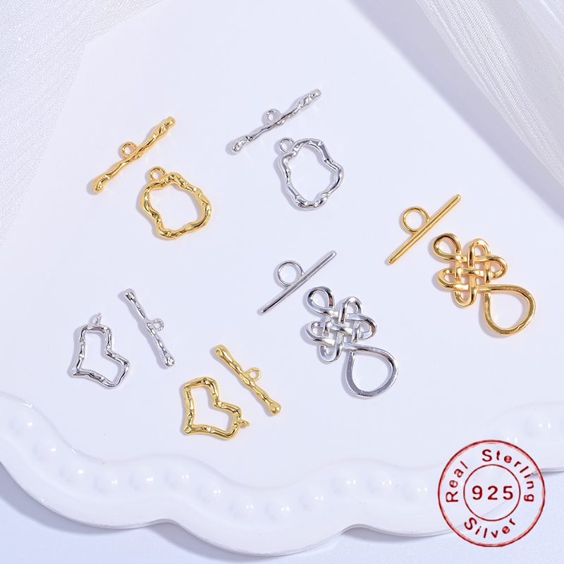 S925 Gümüş Çin düğüm, Aşk Şekl - Jewelry Making Knots For Clasps incelemesi ve fiyatı
