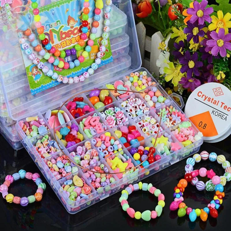 Kızlar DIY boncuk seti takı ya - Jewelry Making Kit For Kids incelemesi ve fiyatı